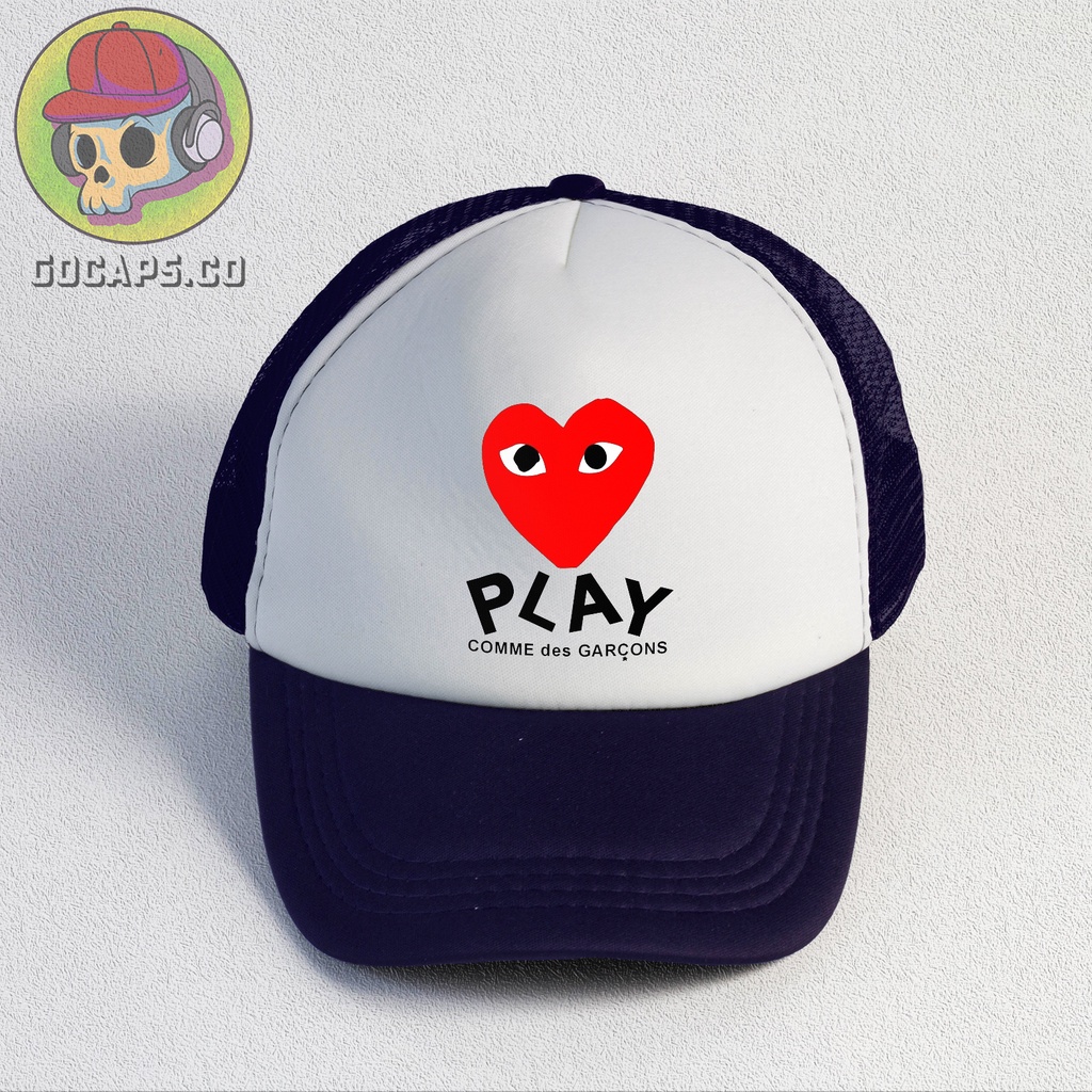 CDG | Trucker Hat | Topi Pria | Trucker | Baseball | Brand | Topi Jaring | Gocaps