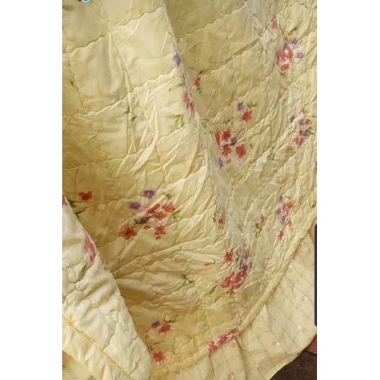 Preloved import sprei rimpel