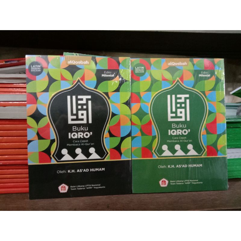 buku iqro edisi milenial warna +latin A5