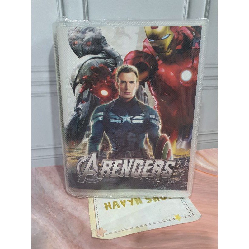 Map Binder/Binder Slip/binder Gliter/binder anak A5-AVENGER slip