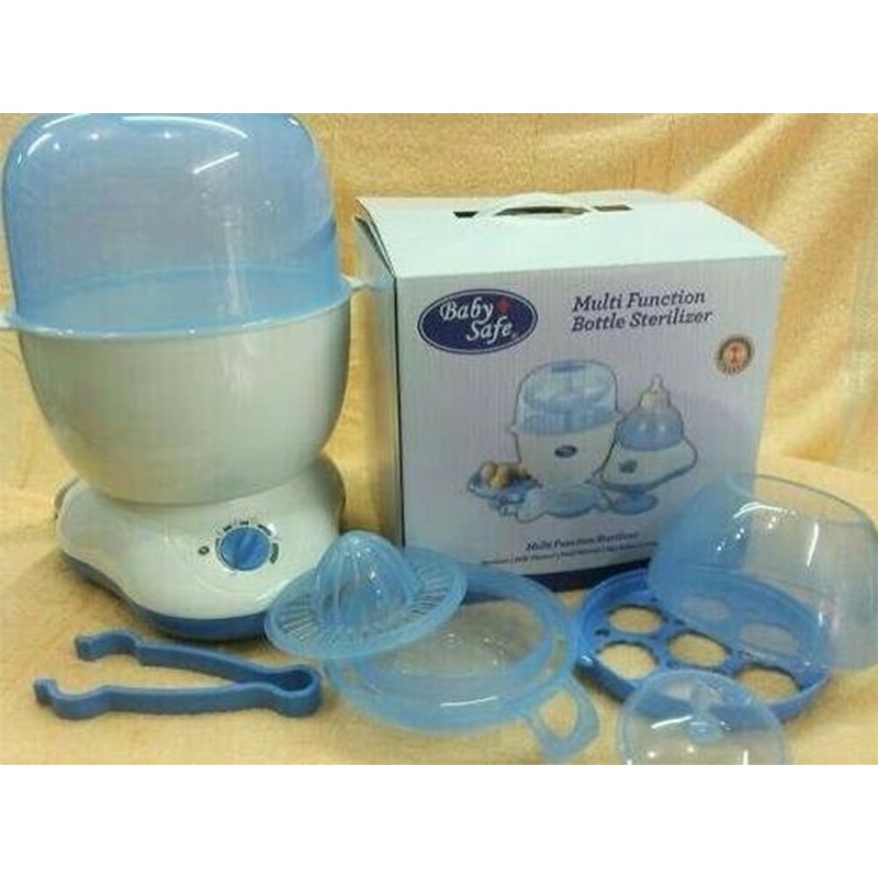 Baby Safe Multi Function Bottle Sterilizer 6 Botol Susu Bayi LB309 Garansi Resmi 1th