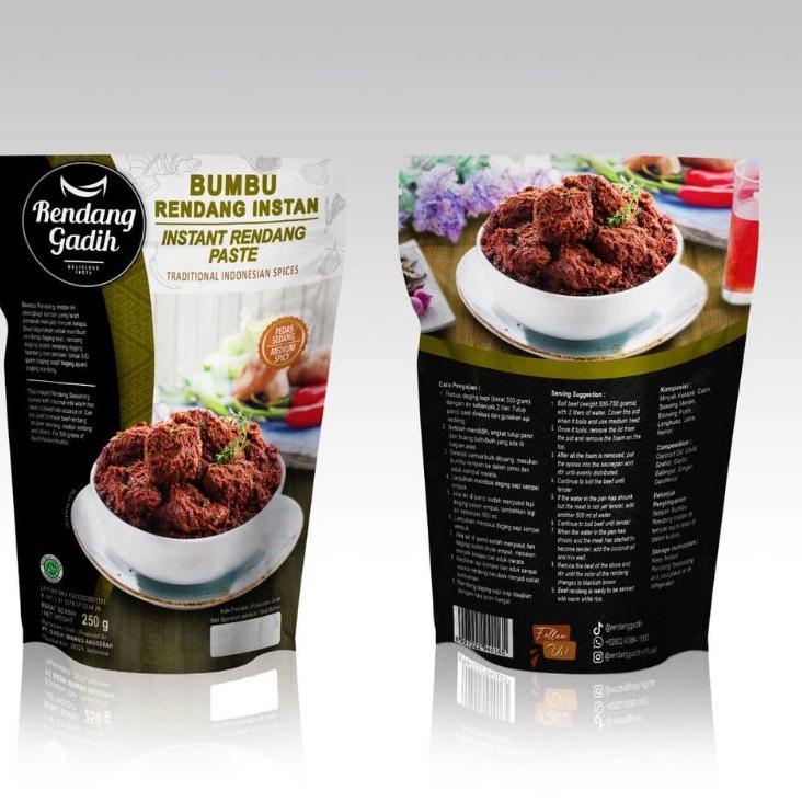 

Bumbu Rendang instan rendang daging gadih siap saji 0Z8MD6079