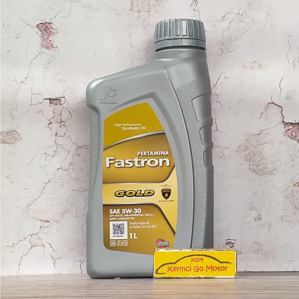 OLI FASTRON GOLD 5W-30 1L PERTAMINA - OLI MOBIL FASTRON GOLD PERTAMINA