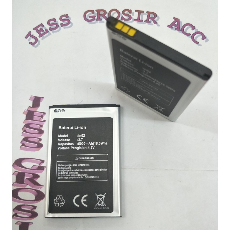 Baterai Battery Double Power Modem Mifi BOLT Aquila Slim Ultra LTE Bold Wifi iN02 BL1 IN02 inO2