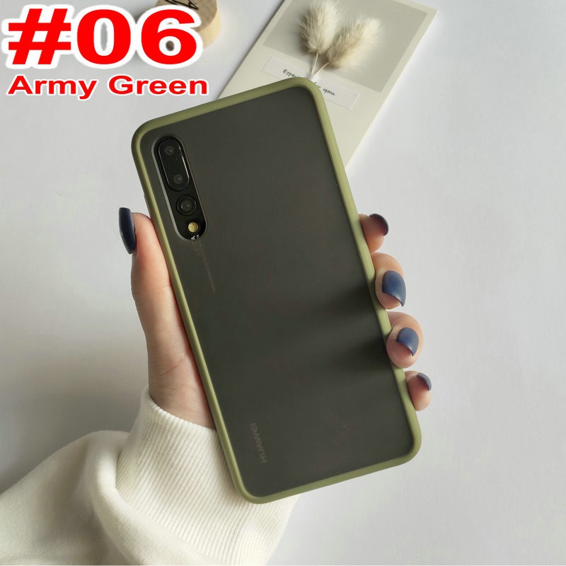 Casing Huawei Y7A Y6P 2020 Y9s Nova 5T 3i Y9 Prime Y7 Pro 2019 Y5 2018 P20 P30 Pro Lite Honor 8A 7S 20  Frosted Soft Case-3