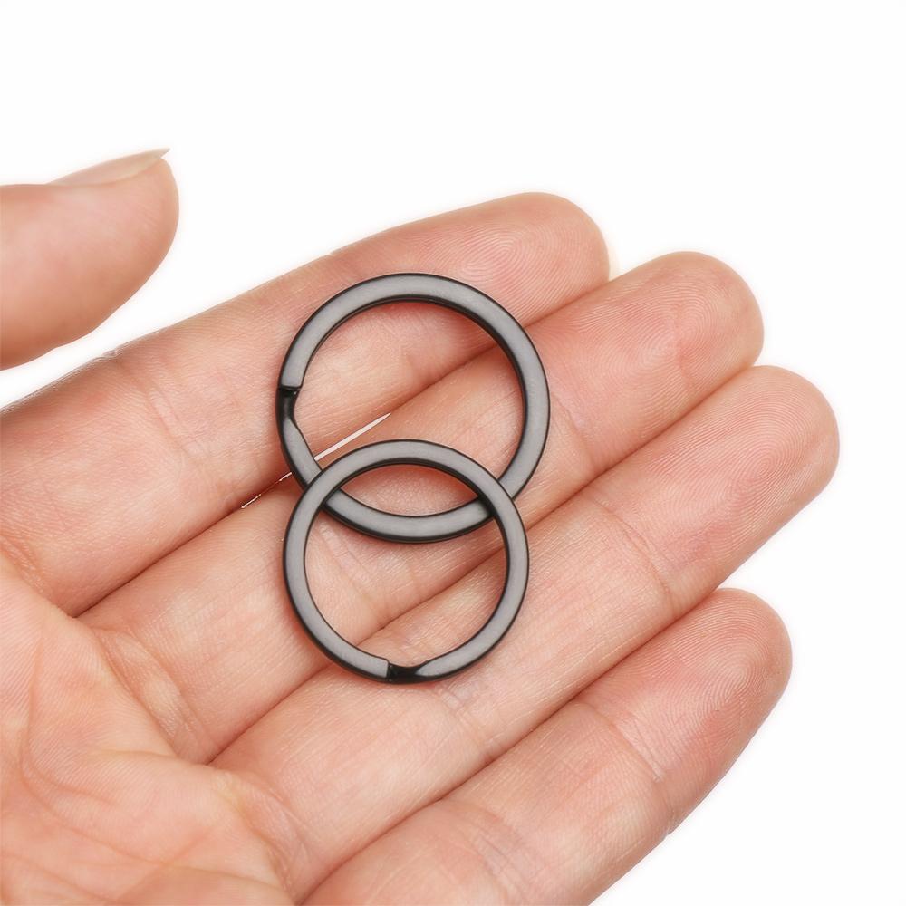 Suyo 5/10pcs Kunci Ring DIY Outdoor Tools Locking Key Holder Carabiner