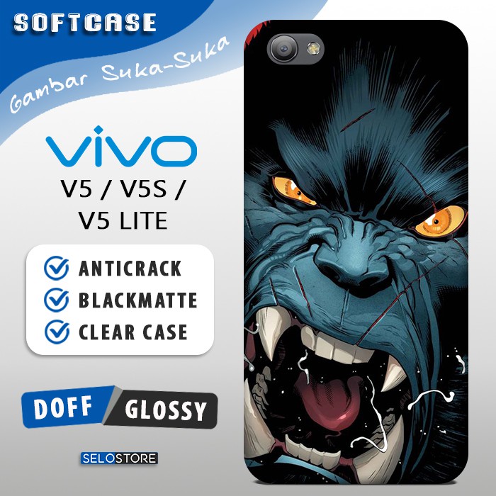 Softcase Vivo V5 V5s V5 Lite Custom