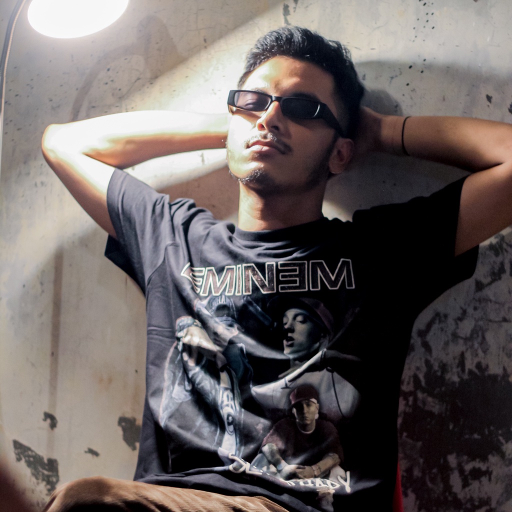 GOLDSTEP Unisex T-Shirt Eminem : Shady Homage (Black) (Official Merchandise)