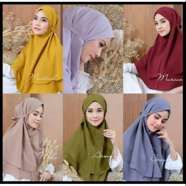 Bergo Maryam 2 Layer