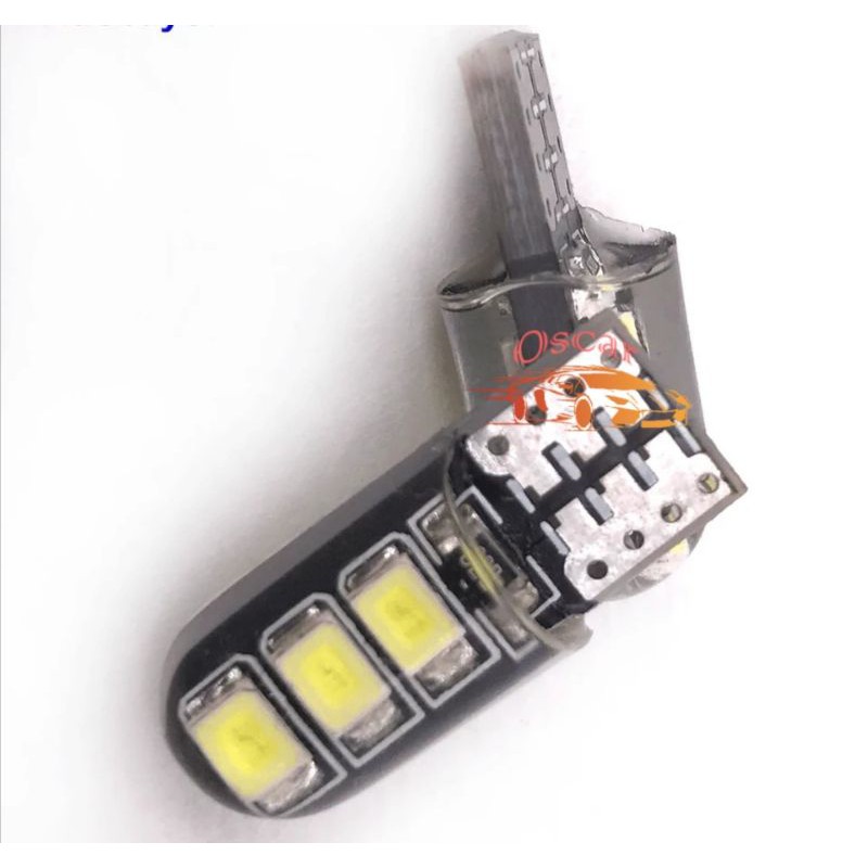 Lampu Led T 10 Crysral Kristal Jelly 6 Mata SMD 5730 Senja Sein Speedometer HIGH QUALITY