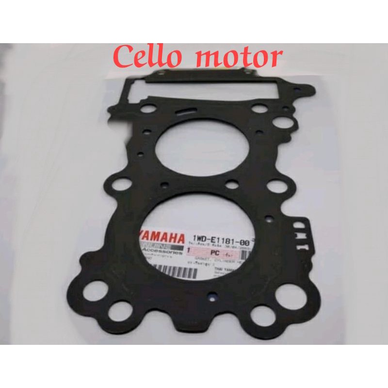 Paking gasket silinder head r25 original