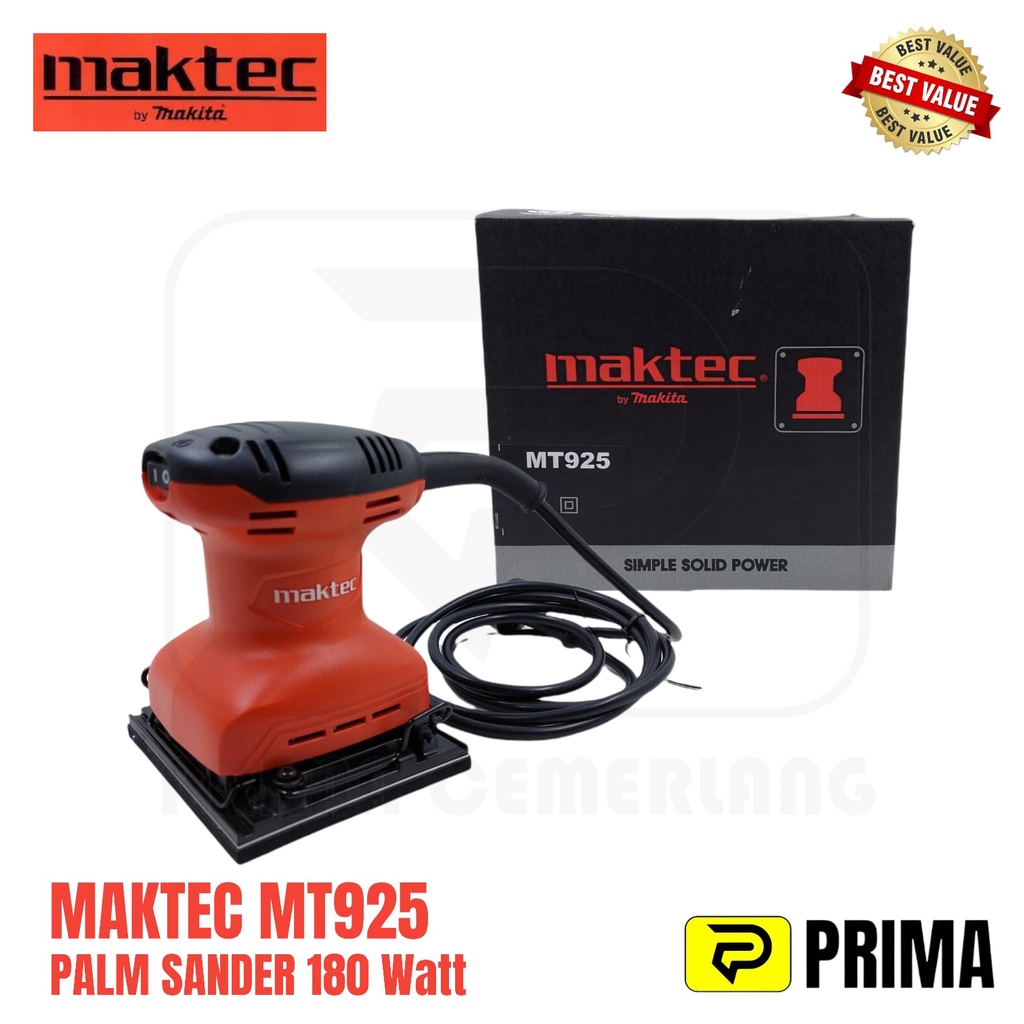 MAKTEC MT 925 - MESIN AMPLAS MAKTEC SANDER