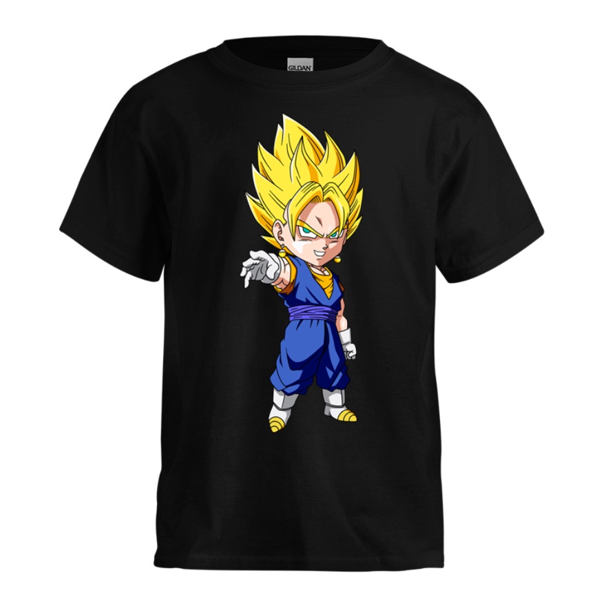 T-Shirt Kaos Dragon Ball Super Saiyan Vegito