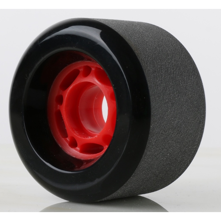 Roda skateboard Double-kick tail Hitam 70*42 mm hard wheel highway brushing Street wheel