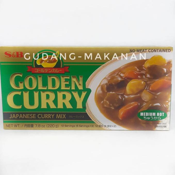 

Spesial - S&B Golden Curry 220 Gr - Medium Hot