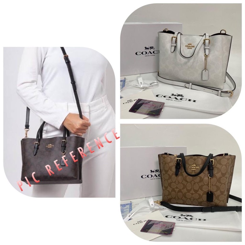 TAS WANITA BRANDED IMPORT COACH MOLLIE SIZE S TOTE BAG MIRROR OF ORIGINAL 4250