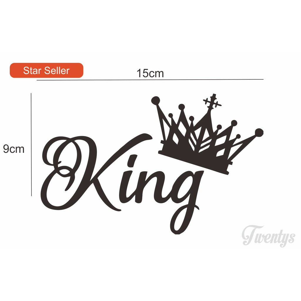 

STIKER KING CUTTING STIKER VINYL DECAL