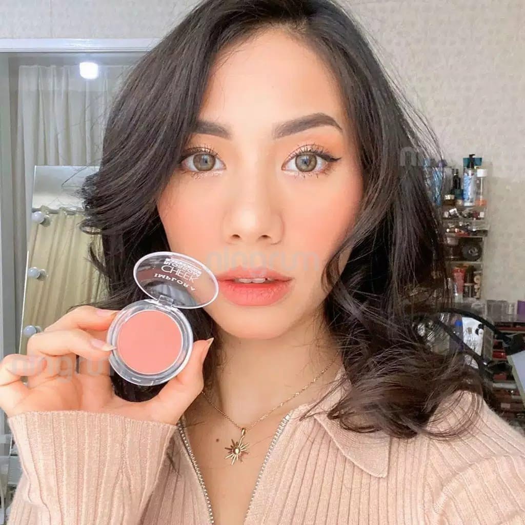 Ningrum - Implora Cheek Blossom Blush On ready 4 varian | implora blush on 100% Original | Perona Wajah Blushon Padat - 5101