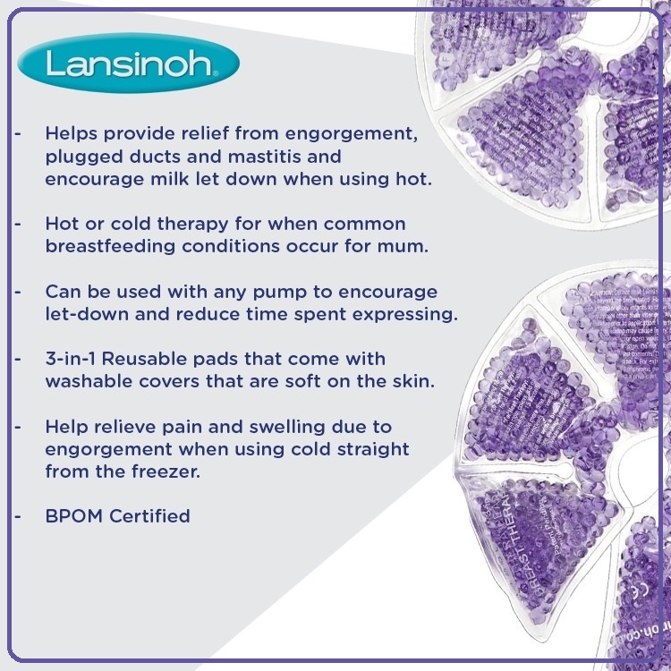 Lansinoh 3in1 Therapearl Breast Therapy BPOM