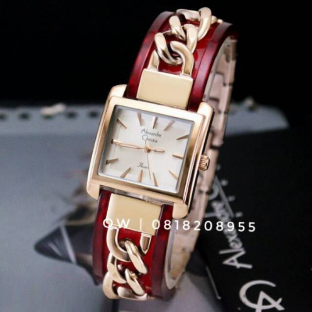 Jam Wanita Original Alexandre Christie Ac 2558 Lady Jam cewek Arloji