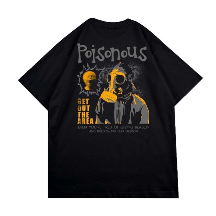 Imous.co T-Shirt Poisonous Black