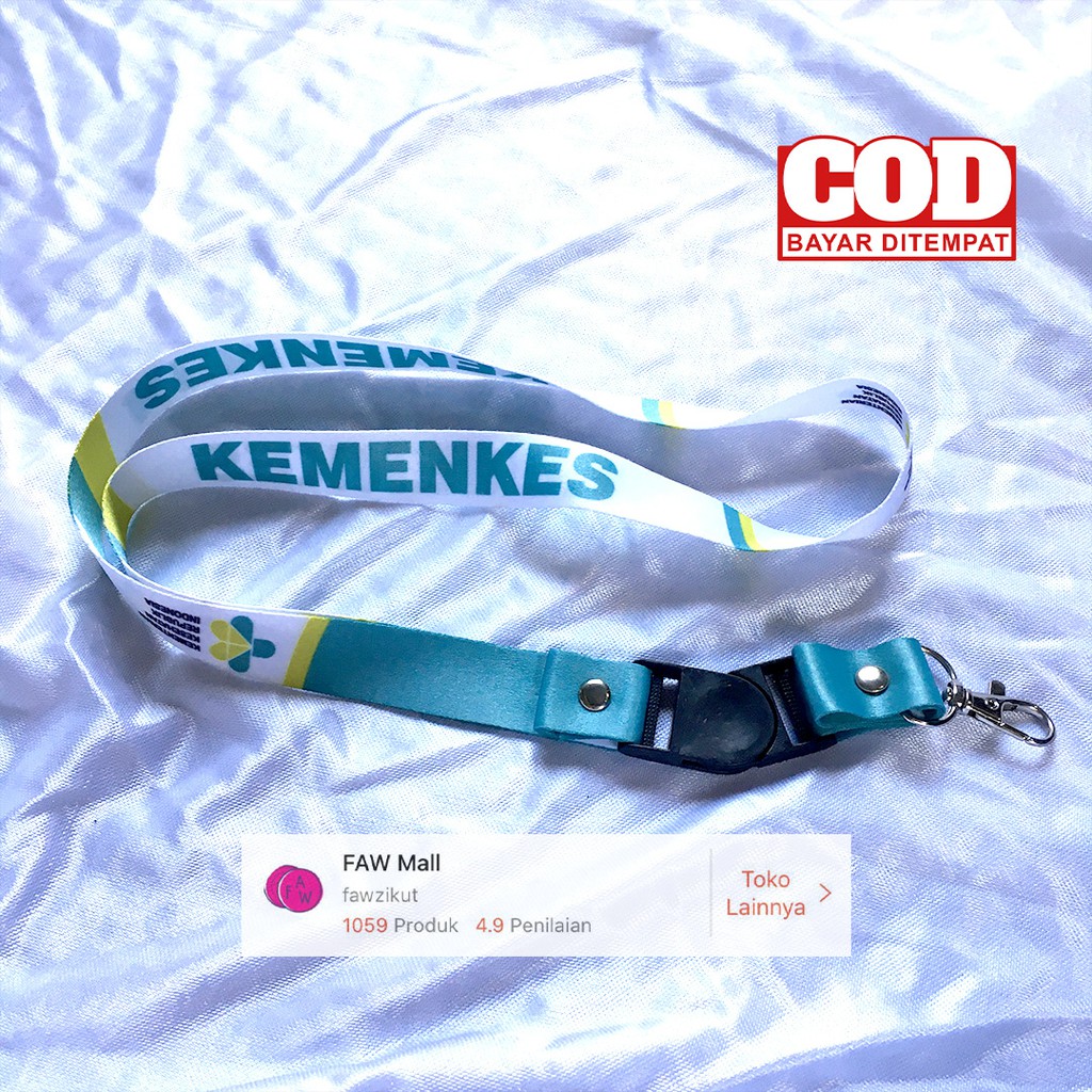 

Tali ID Card KEMENKES / Tali Landyard Kementerian Kesehatan