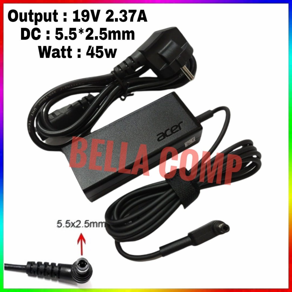 Adaptor Charger laptop Acer ONE 19V-2.37A 5.5*2.5mm PA-1450-26 ORIGINAL