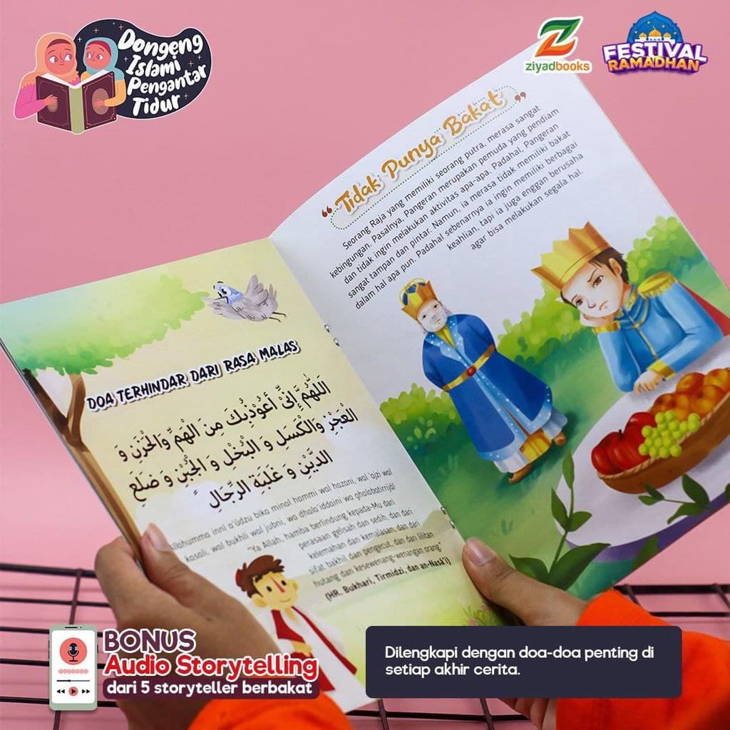 Buku Dongeng Islami Pengantar Tidur (1 Paket isi 5 Buku)  Shopee 