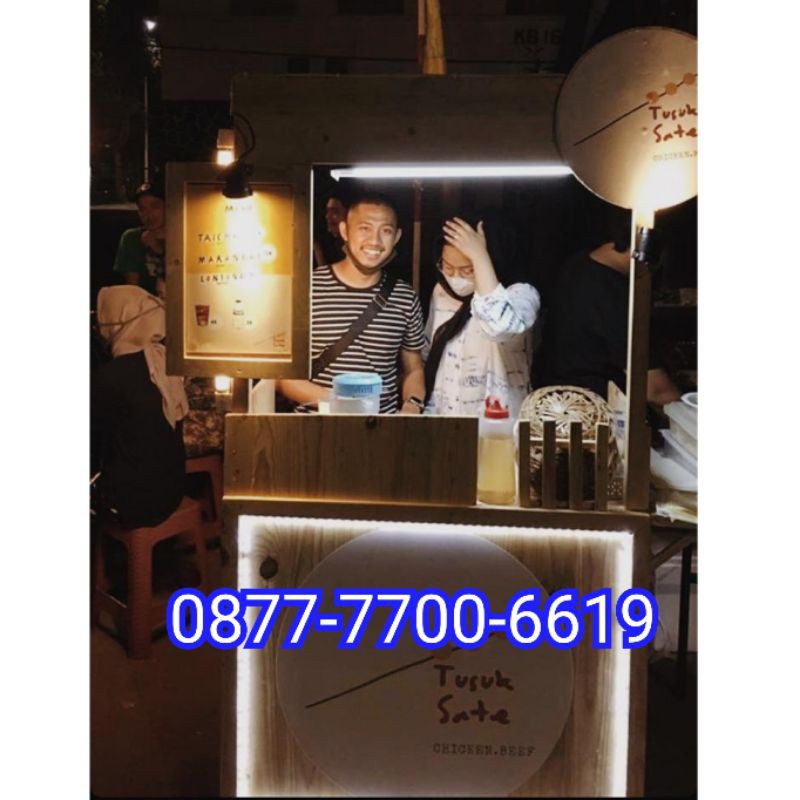 booth dimsum / booth jati belanda / gerobak dimsum / grobak jati belanda