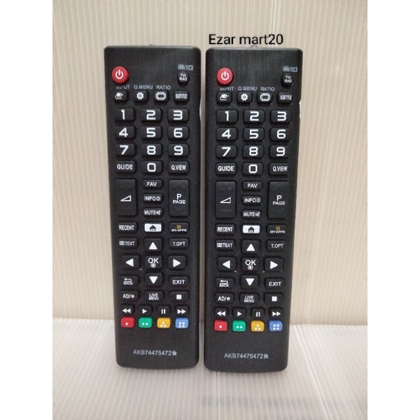 REMOTE TV LG LCD/LED AKB 74475472