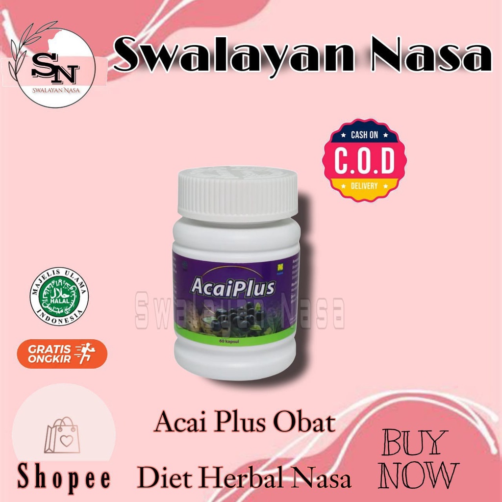 ACAIPLUS - ACAI PLUS ASLI NASA 100% ORIGINAL OBAT DIET AMPUH