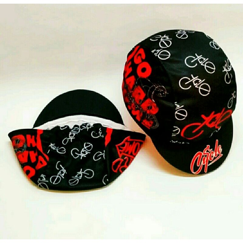 Cycling Cap topi sepeda CYCLE GO HARD