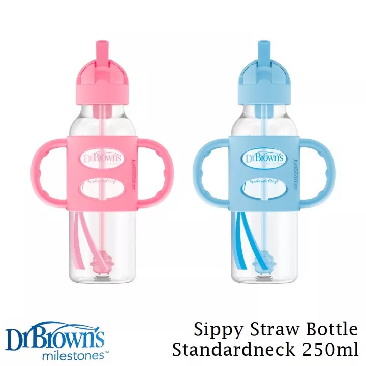 Dr Brown's Sippy Straw Bottle 250ml Standart