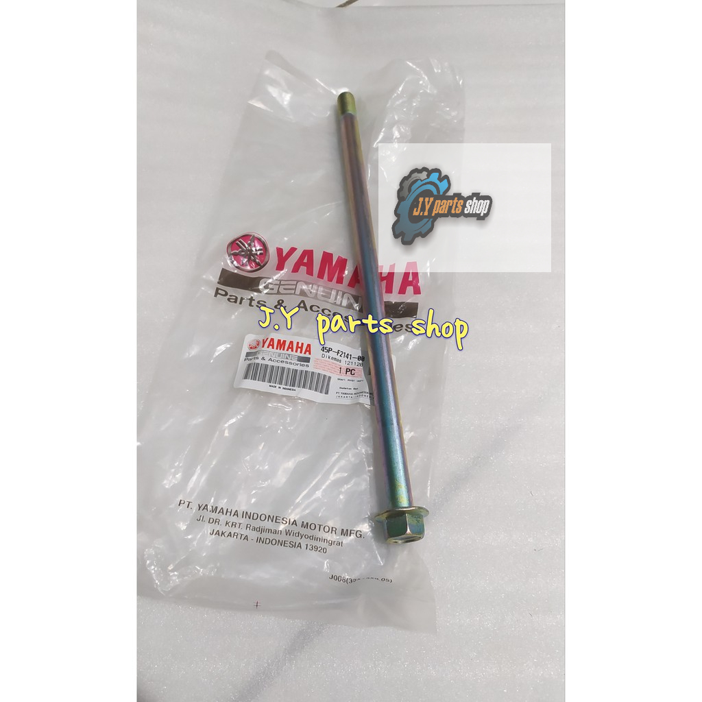 SHAFT PIVOT AS TENGAH SWING ARM FORK SASIS BYSON KARBU ORI YGP 45P-F2141-00