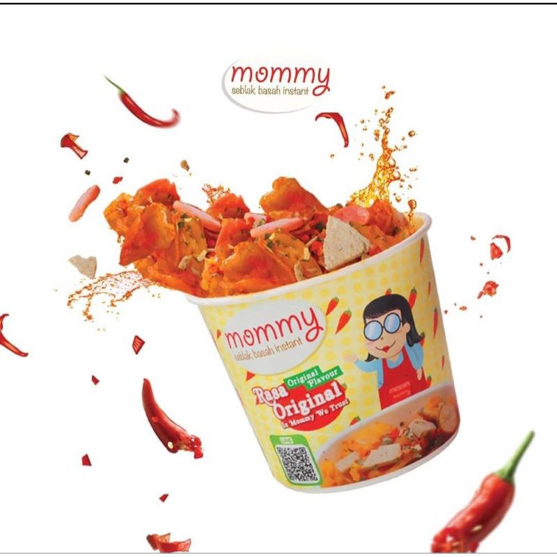 Mommyindo Seblak Basah Instant Rasa Original/ Cabang Jakarta