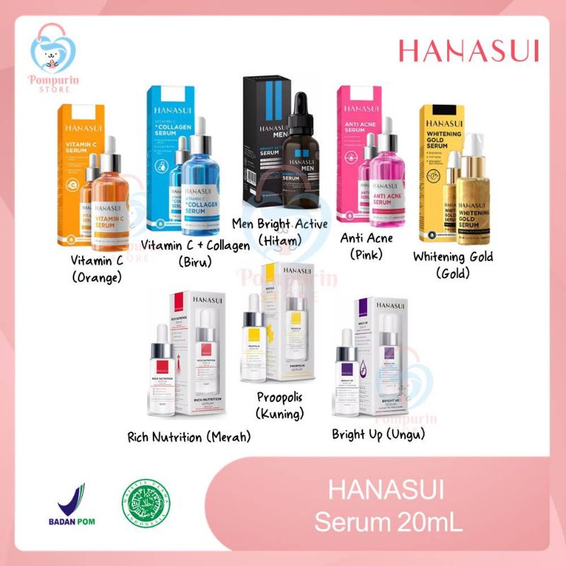 SERUM HANASUI 4 VARIAN BPOM