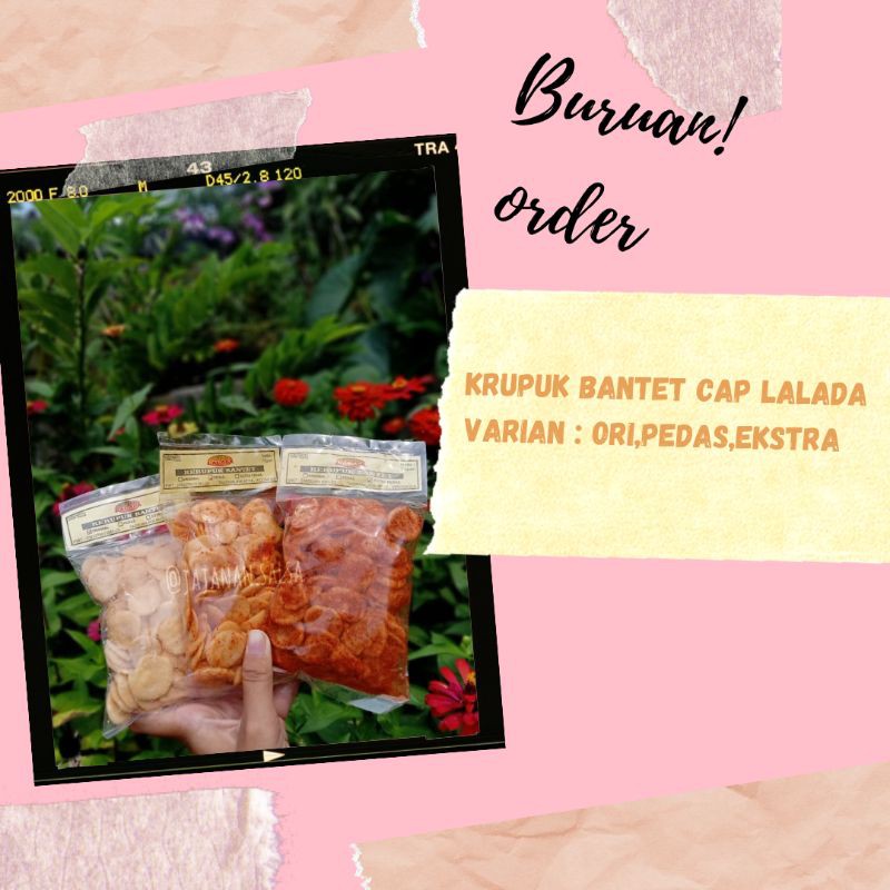 

KRUPUK BANTET CAP LALADA || KHAS TASIKMALAYA