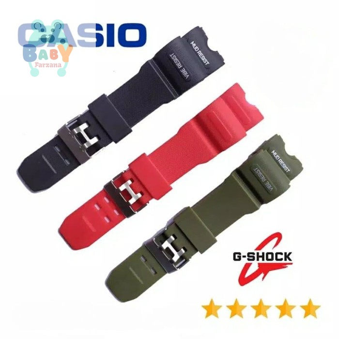 Casio Gwg-1000 Casio G-Shock Gwg1000 GWG 1000 Tali Jam Tangan Casio - Hitam