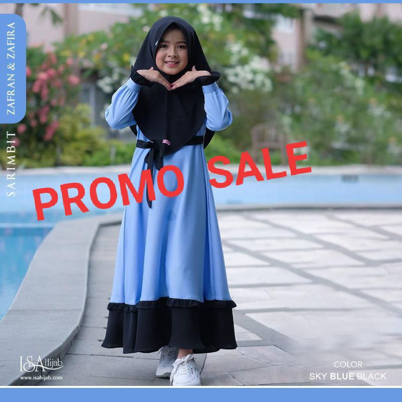 Gamis Zafira By Isa Hijab