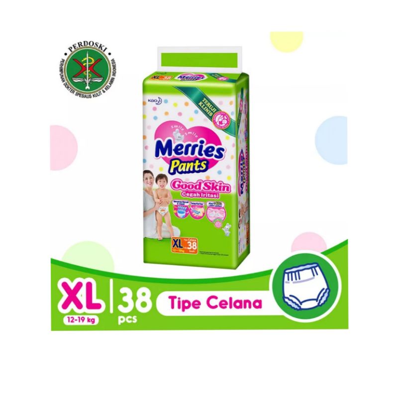 MERRIES Pants Jumbo Pack M50/L44/XL38pcs