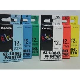 

Pita / EZ Label Printer Casio 12mm / Tape Cartridge Refill Isi Ulang BERKUALITAS Kode 1192