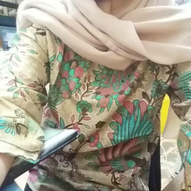 Maura Couple Sania Ruffle Batik Couple Ori Ndoro Jowi Garansi Termurah Shopee Kebaya Modern Seno 215