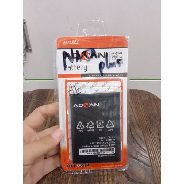 BATRE ADVAN NASA PLUS L30U01 ORI 99%