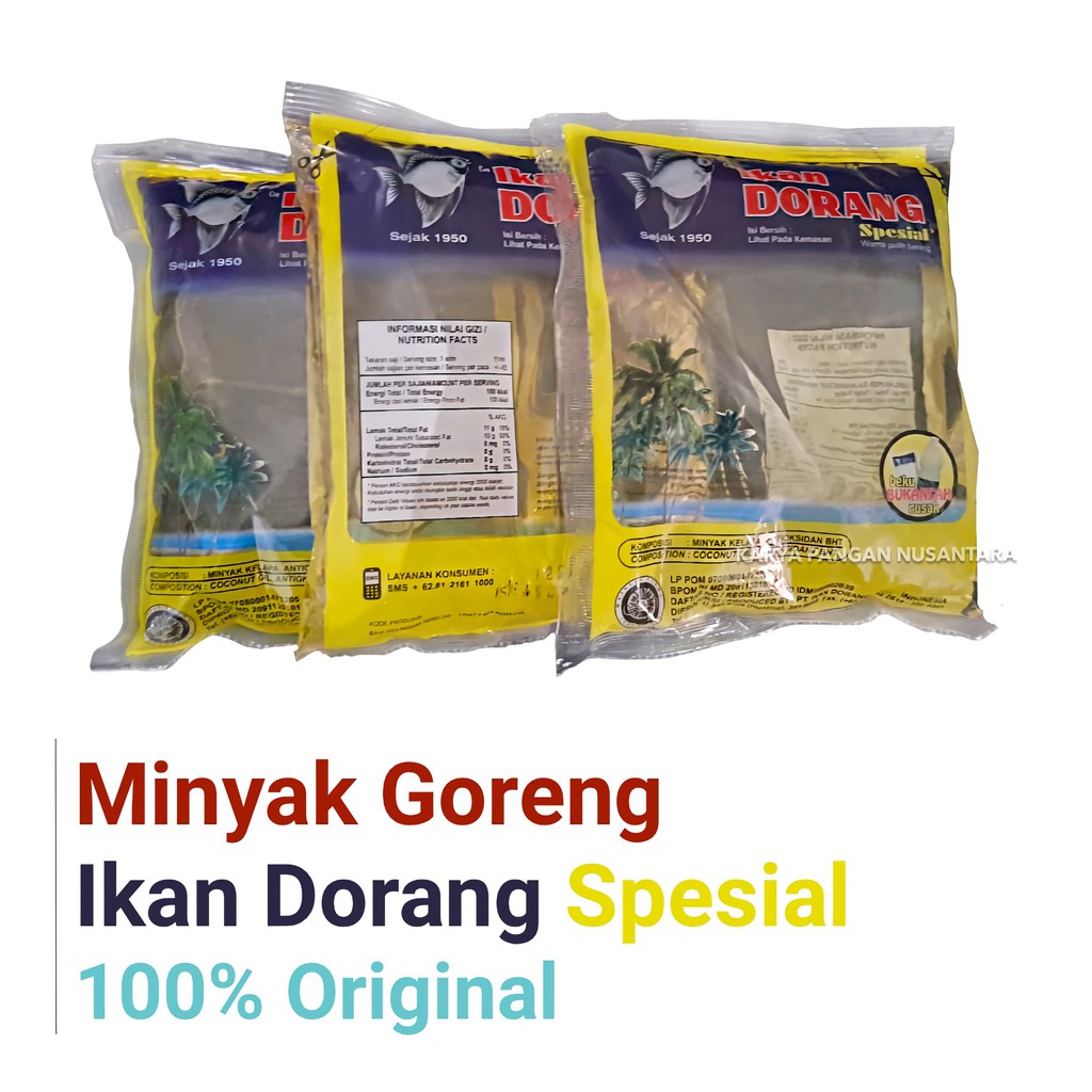 

PAKET MINYAK DORANG SPESIAL 450 ML 3 PAX MINYAK GORENG DORANG SPESIAL