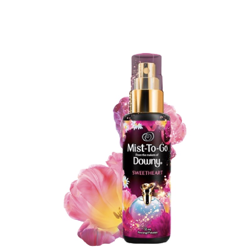 Downy Mist-To-Go Pewangi Pakaian Sweetheart 35 ml