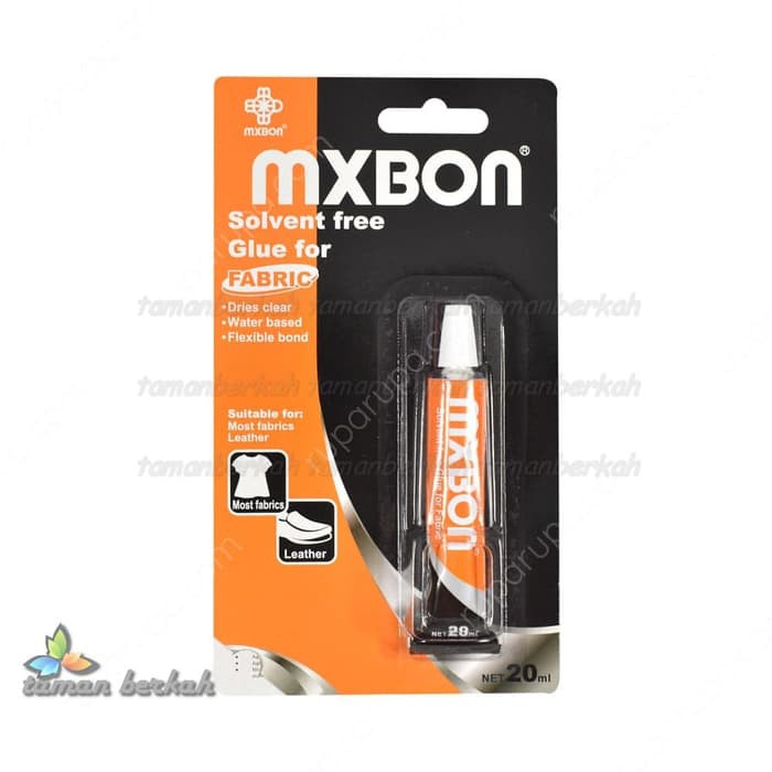 

MXBON LEM KAIN GLUE FABRIC MXBON 20 ML CLEAR