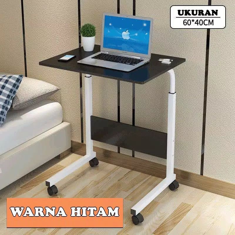 rumah_kita2020 Meja Laptop Lipat Adjustable Portable Rotate Laptop Desk / Meja Laptop Roda / meja belajar Kerja Belajar Minimalis TERBARU Meja Laptop Roda Buat Belajar DLL Ketinggian Bisa Di Atur Meja Kantor Meja Makan Meja Belajar Meja Blajar