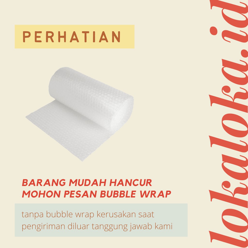 

[PENGAMANAN EKSTRA] Bubble Wrap Tambahan