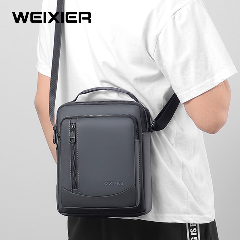 WEIXIER D238 Tas Selempang Pria Sling Bag Anti Air WK-SBY
