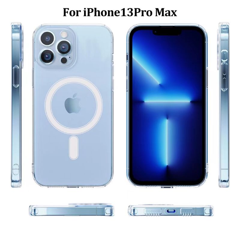 CASE IPHONE 13, IPHONE 13 PRO, IPHONE 13 PRO MAX MAGSAFE ULTRA HYBRID ANTI CRACK MAGSAFE CASE IPHONE
